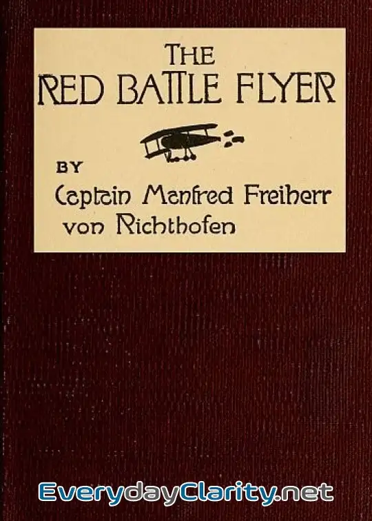 Book cover: The Red Battle Flyer