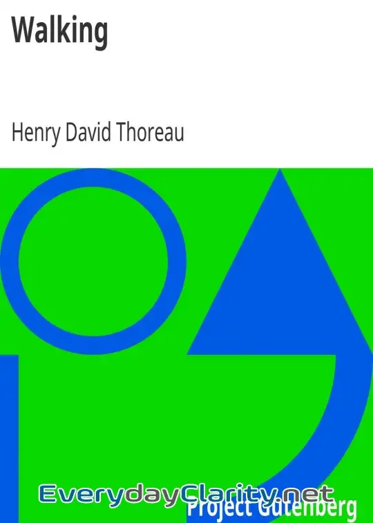 Book cover: Walking