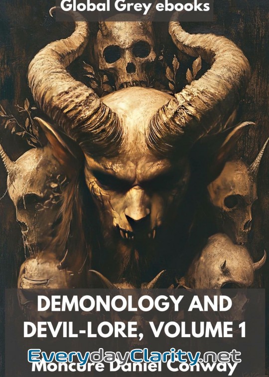 Book cover: Demonology And Devil-Lore, Volume 1