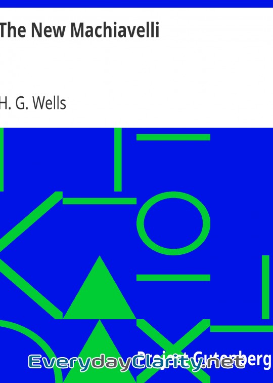 Book cover: The New Machiavelli