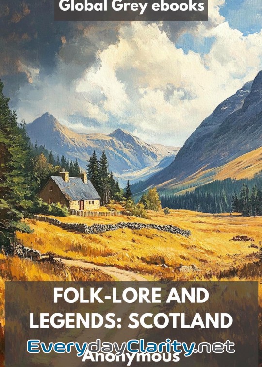 Book cover: Folk-Lore And Legends. Scotland