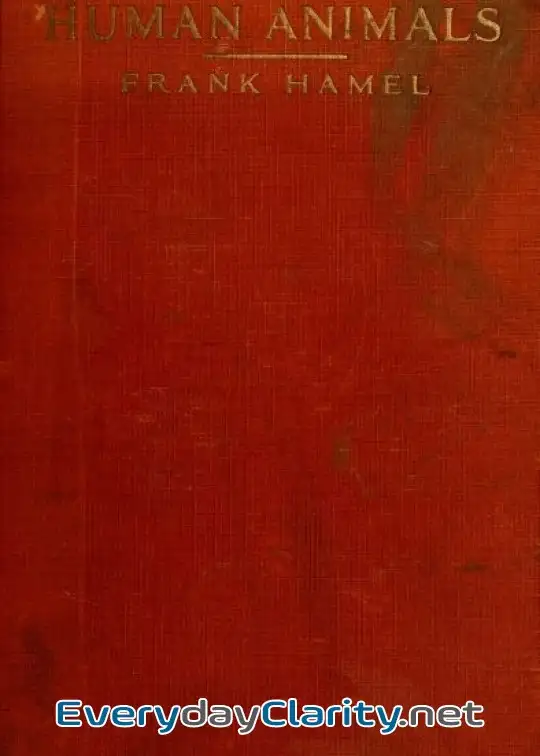 Book cover: Human Animals