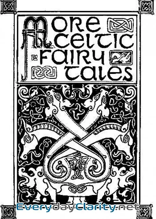 Book cover: More Celtic Fairy Tales