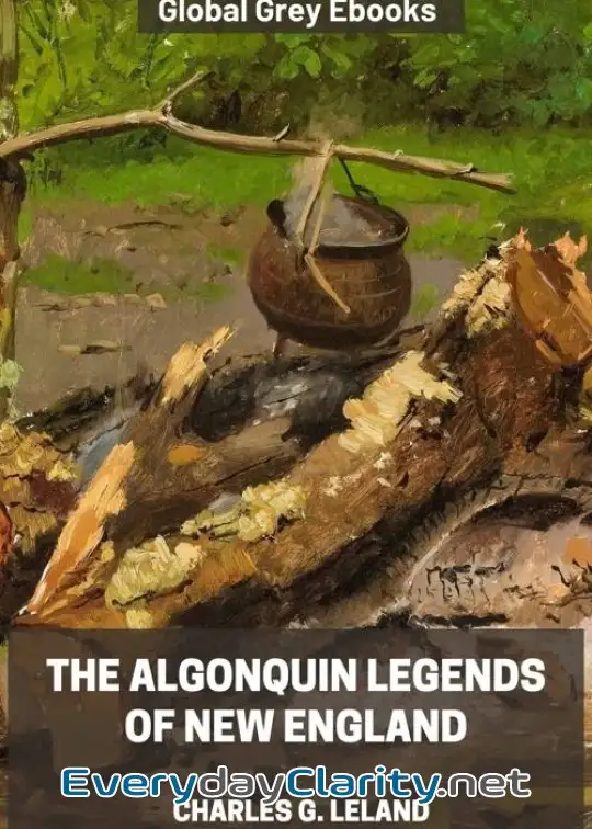 Book cover: The Algonquin Legends Of New England