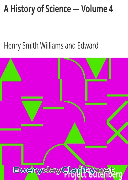 Book cover: A History Of Science - Volume 4