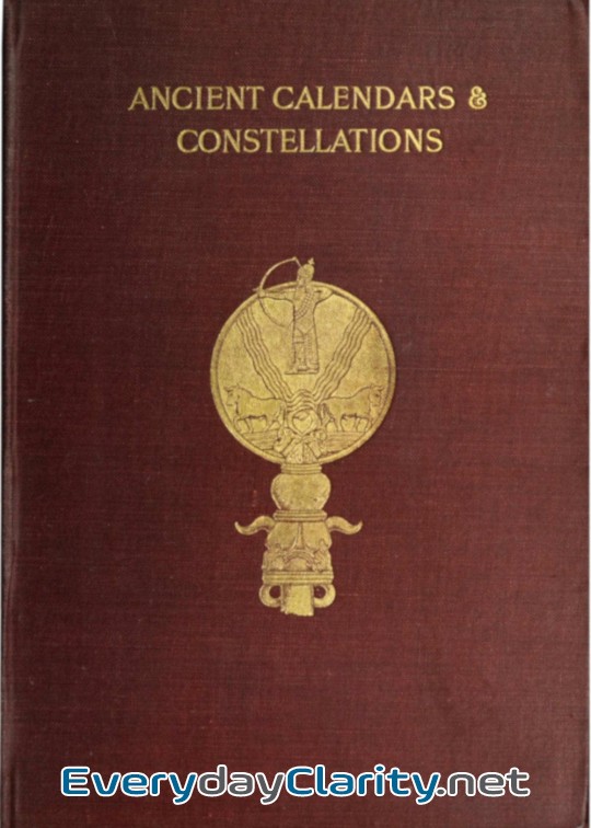 Book cover: Ancient Calendars And Constellations