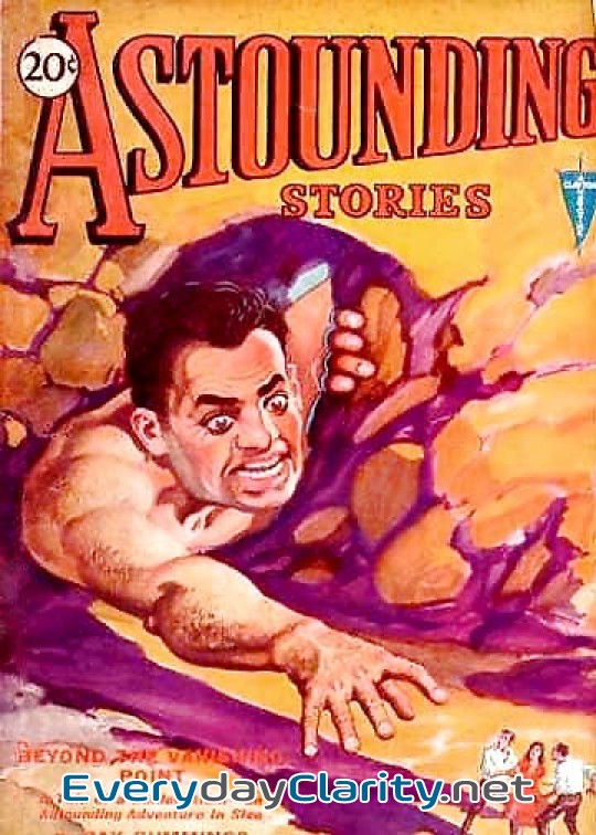 Book cover: Astounding Stories, March, 1931