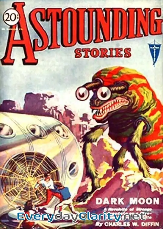Book cover: Astounding Stories, May, 1931