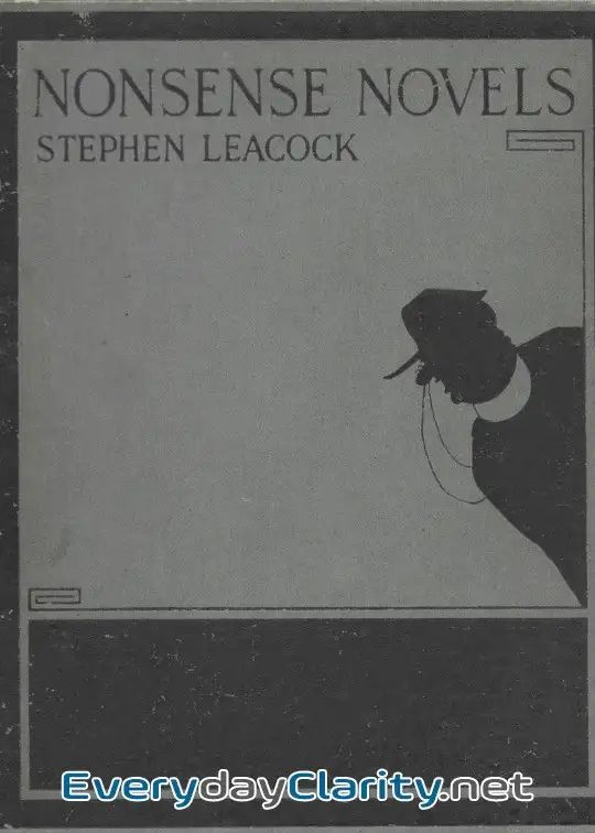 Book cover: Nonsense Novels