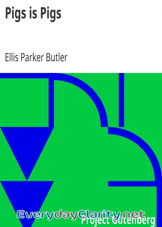 Book cover: Pigs Is Pigs