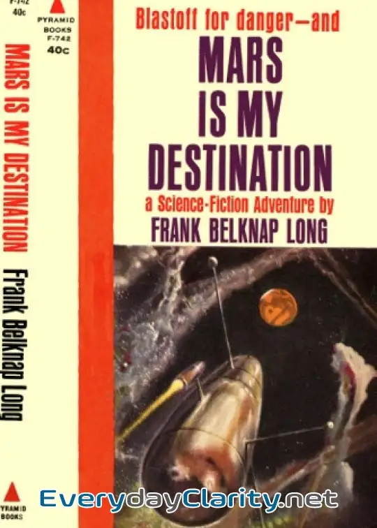 Book cover: Mars Is My Destination