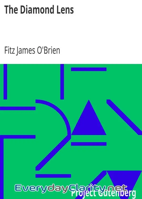 Book cover: The Diamond Lens