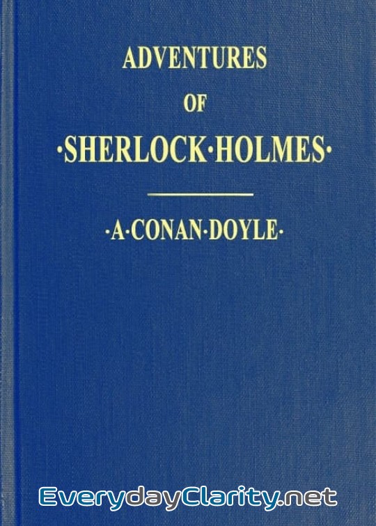 Book cover: Adventures Of Sherlock Holmes . Illustrated