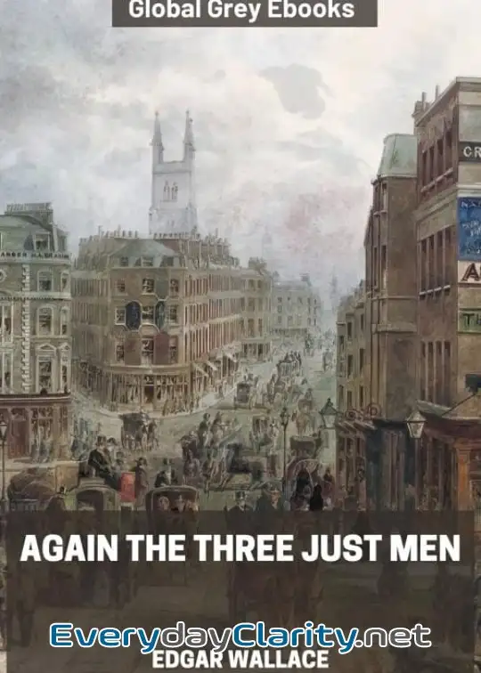 Book cover: Again The Three Just Men
