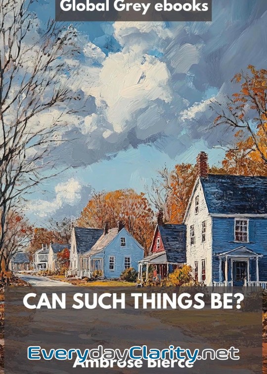 Book cover: Can Such Things Be