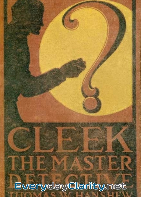 Book cover: Cleek, The Master Detective