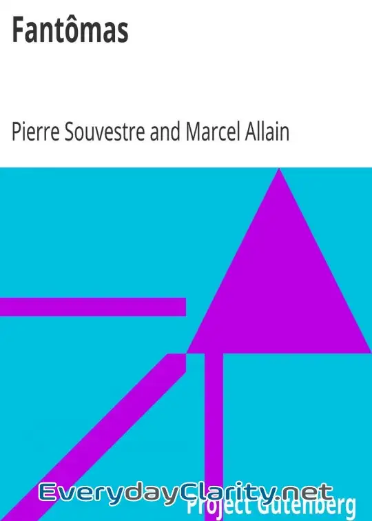 Book cover: Fantômas