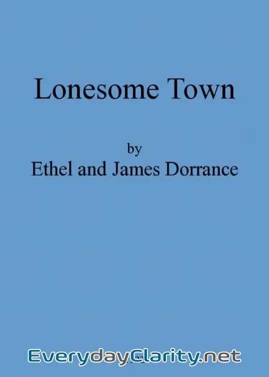 Book cover: Lonesome Town
