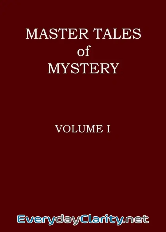Book cover: Master Tales Of Mystery, Volume 1 (Of 3)