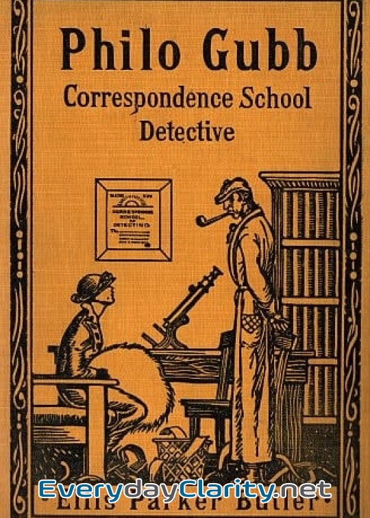 Book cover: Philo Gubb, Correspondence-School Detective