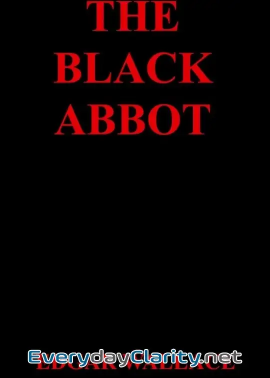 Book cover: The Black Abbot