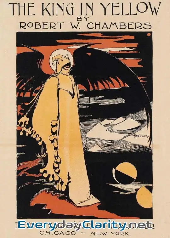 Book cover: The King In Yellow