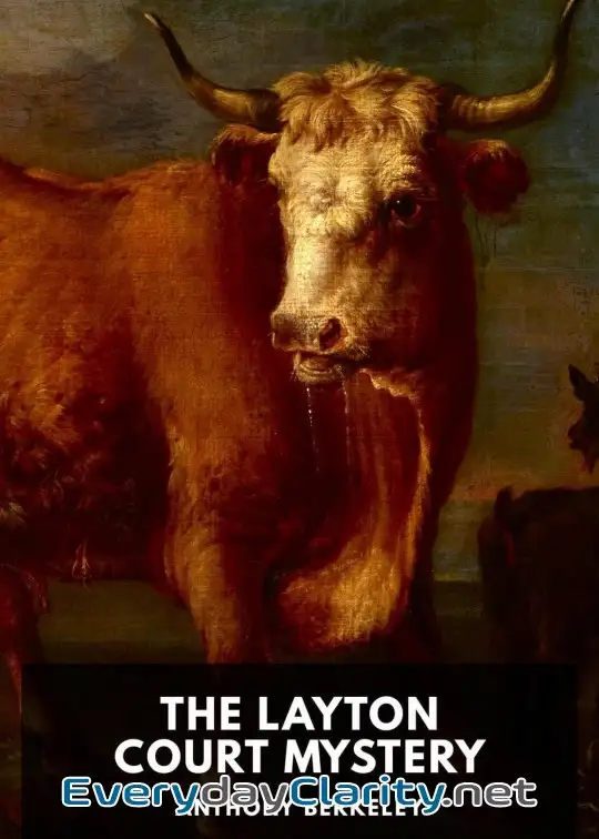 Book cover: The Layton Court Mystery