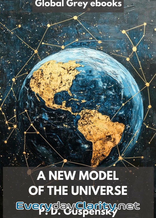 Book cover: A New Model Of The Universe