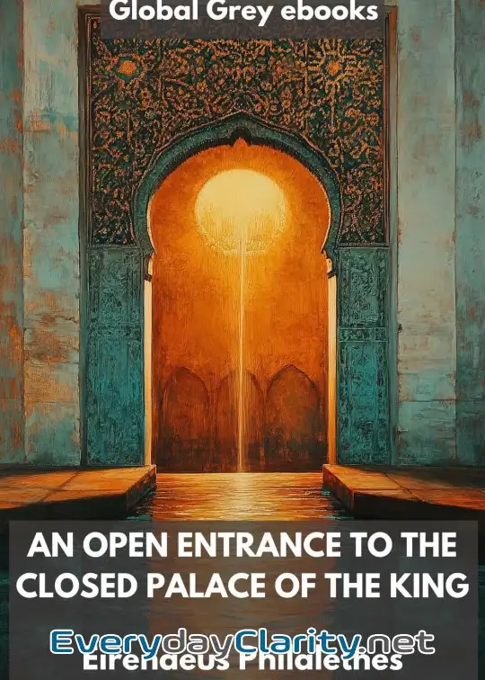Book cover: An Open Entrance To The Closed Palace Of The King