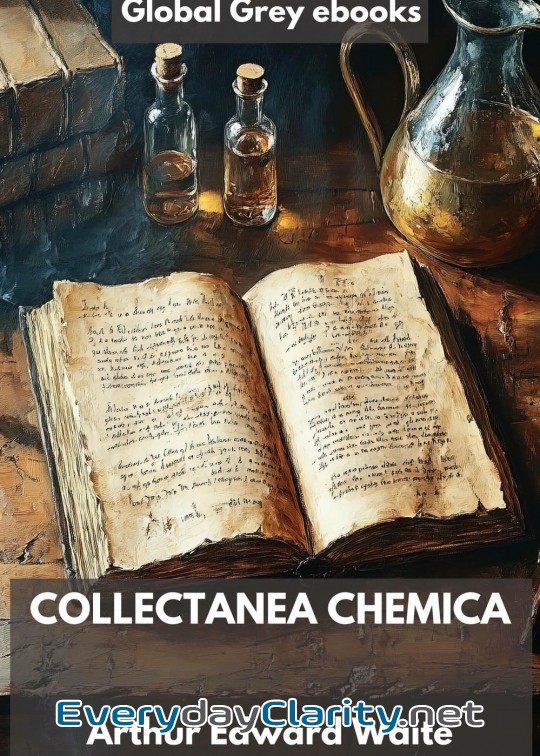 Book cover: Collectanea Chemica