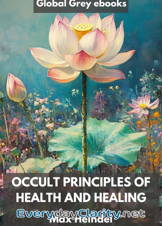 Book cover: Occult Principles Of Health And Healing