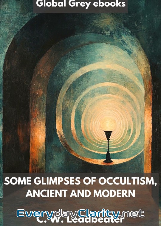 Book cover: Some Glimpses Of Occultism, Ancient And Modern
