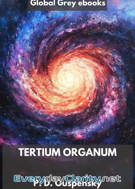 Book cover: Tertium Organum