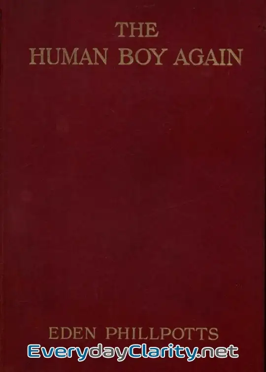 Book cover: The Human Boy Again