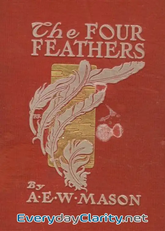 Book cover: The Four Feathers