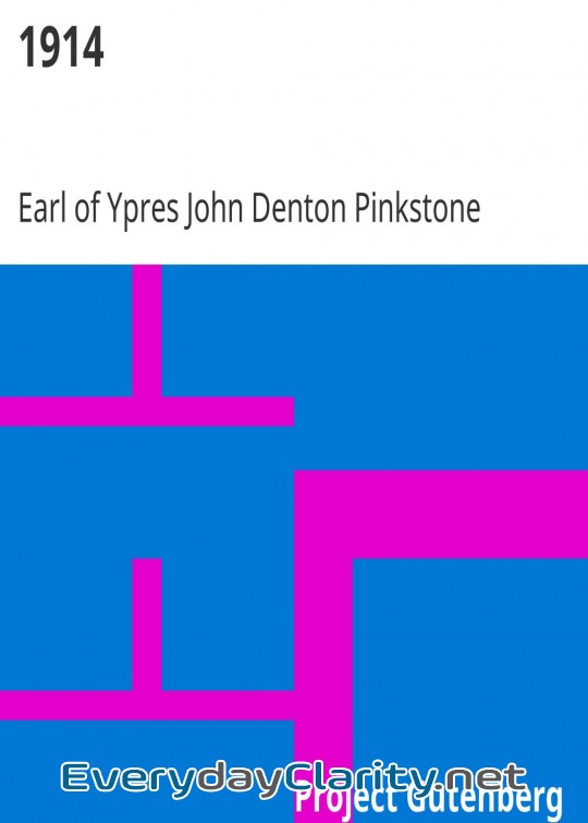Book cover: 1914