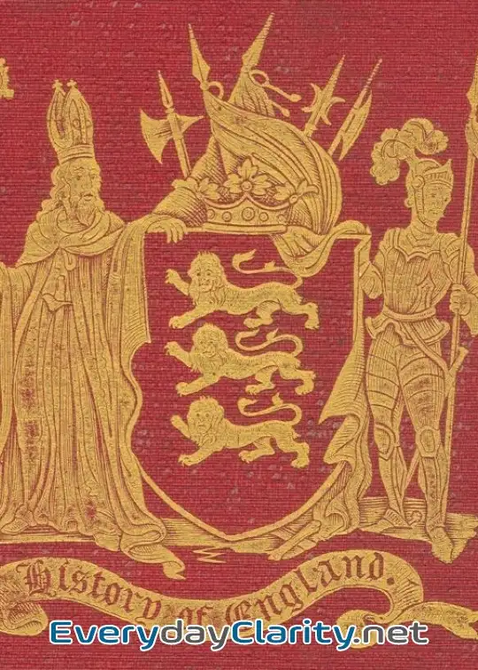 Book cover: A History Of England From Early Times. A Linked Index To The Project Gutenberg Editions