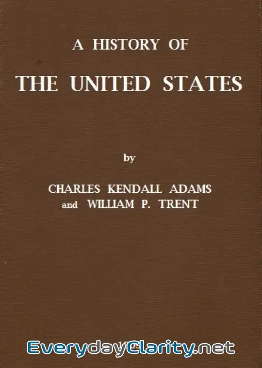 Book cover: A History Of The United States