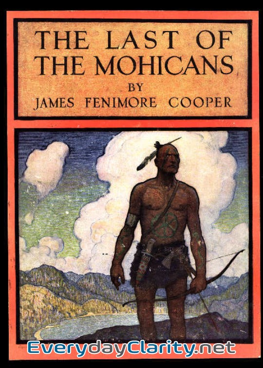 Book cover: The Last Of The Mohicans. A Narrative Of 1757