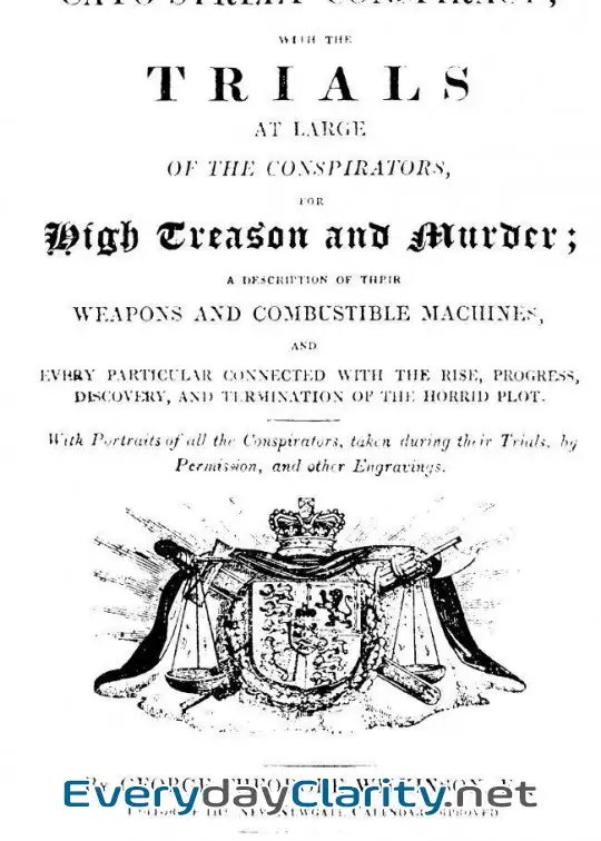Book cover: An Authentic History Of The Cato-Street Conspiracy . With The Trials At Large Of The Consp