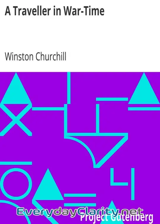 Book cover: A Traveller In War-Time