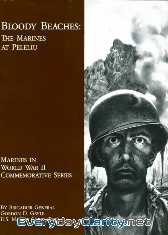 Book cover: Bloody Beaches. The Marines At Peleliu