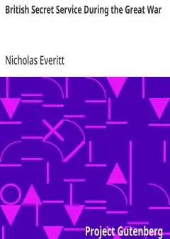 British Secret Service During The Great War