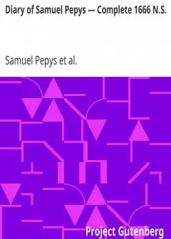 Diary Of Samuel Pepys - Complete 1666 N.s