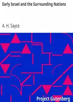 Early Israel And The Surrounding Nations