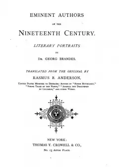 Eminent Authors Of The Nineteenth Century. Literary Portraits