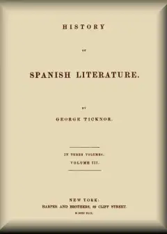 History Of Spanish Literature, Vol. 3 (Of 3)