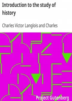 Introduction To The Study Of History