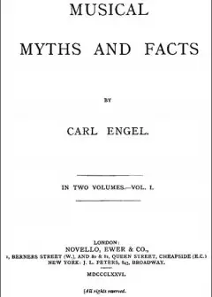 Musical Myths And Facts, Volume 1 (Of 2)