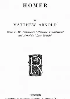 On Translating Homer